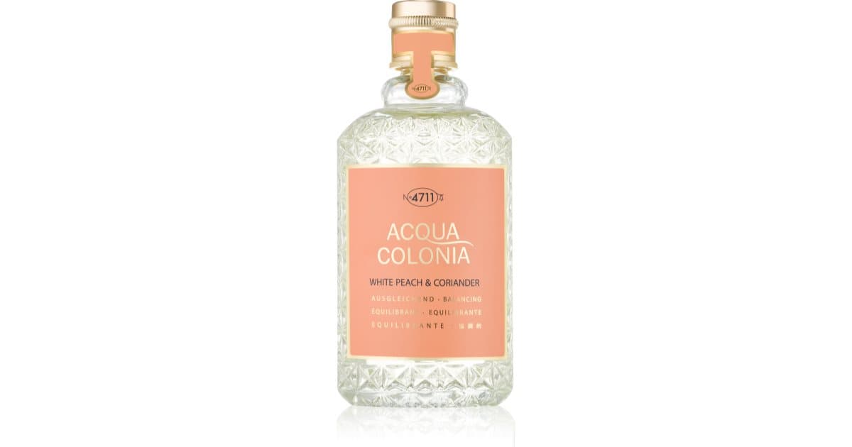 Inne Marki 4711 Acqua Colonia White Peach & Coriander woda kolońska unisex