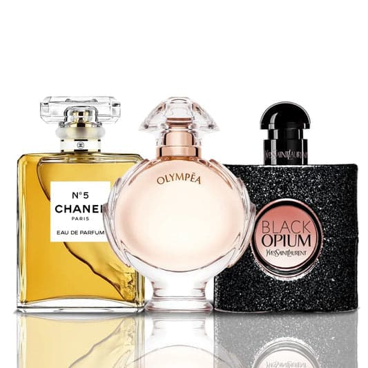 Chanel Set 3 Parfumuri | Chanel N°5 + Olympea + Black Opium