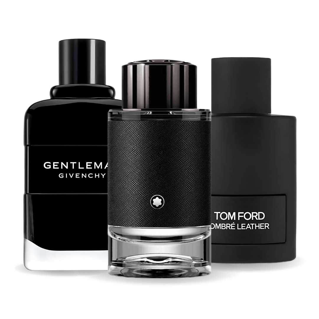 Tom Ford Set 3 Parfumuri | Tom Ford Ombre Leather, Givenchy Gentleman, Montblanc Explorer 100 ml