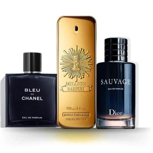 Chanel Set 3 Parfumuri | Bleu de Chanel + Sauvage + One Million 100 ml